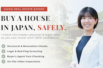 analyze and check the risks of your target property in japan