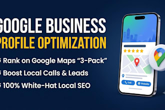 do google business profile setup and local SEO optimization