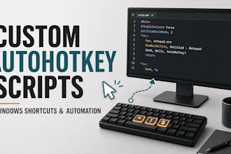 create a custom autohotkey script