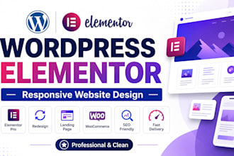 convert figma to wordpress psd or xd to elementor pro responsive website