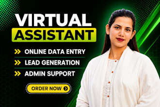 be your executive virtual assistant for admin support