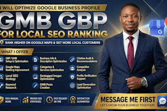 optimize google business profile gmb gbp local SEO ranking