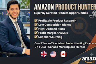 do winning amazon fba product research for USA, UK, and europe markets