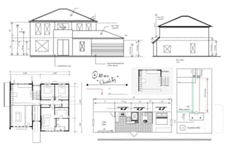 draw your professional 2d autocad floor plan
