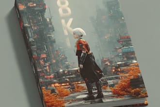 create fantastic book cover artworks