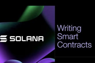 develop solana smart contract for spl token, staking, presale, nft