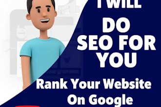 be your seo expert for google ranking and traffic growth