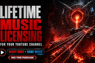 license my original music for your youtube channel