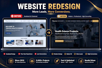 redesign your wordpress website for more leads and conversions