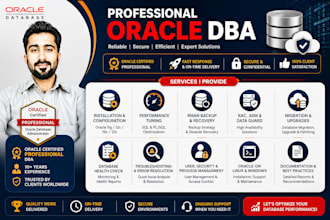 provide professional oracle database administration services