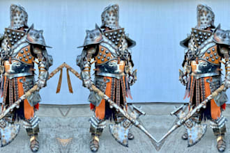 create custom cosplay creation wearable eva foam cosplay armor 3d props for con