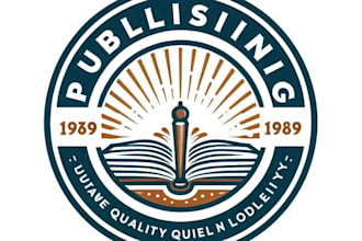 make a awesome publishing logo for you with new concept