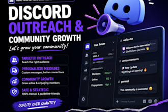 discord outreach and community engagement campaigns
