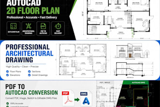 do autocad 2d drawing