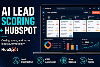 build ai lead qualification and CRM automation for hubspot