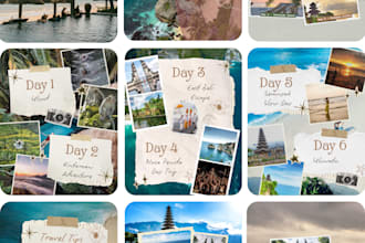 design custom ig feed for travelling