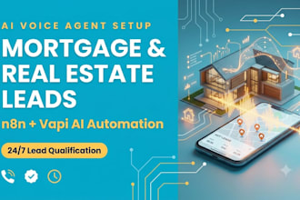 generate mortgage broker ai n8n voice agent leads, real estate vapi ai agent