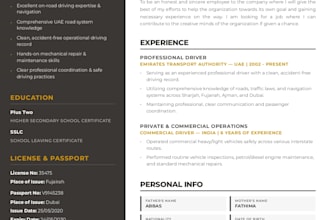 design, edit, and format your professional CV or resume