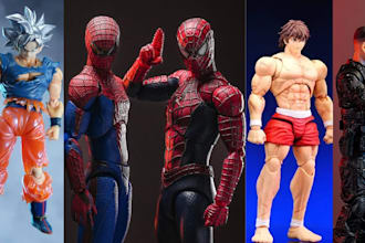 sculpt 3d character model action figure, articulated action figure, statue toys