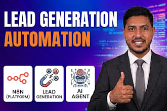 build n8n automation for lead generation and lead scraping