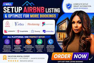 setup airbnb listing airbnb optimization airbnb listing optimization promotion