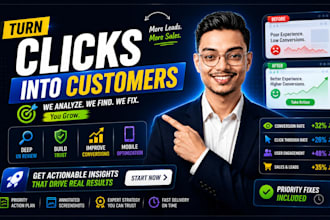 review your website to improve conversions