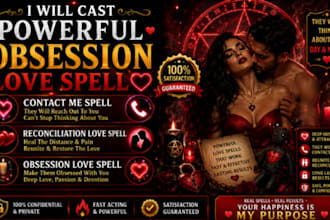 cast powerful obsession love spell, contact me spell, reconciliation love spell