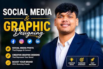 be your social media marketing manager and content creator