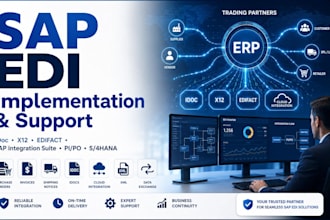 implement and troubleshoot sap edi, idocs