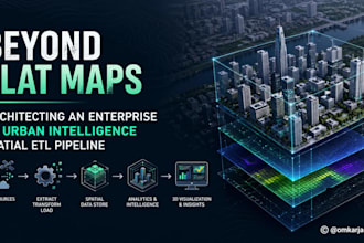 build automated spatial etl pipelines and data lakes