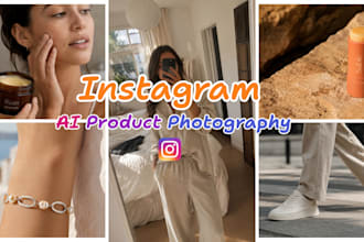 create scroll stopping ai product photos for instagram