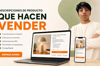 escribiré descripciones de producto persuasivas para tu tienda online