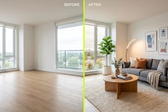 do realistic ai virtual staging for your real estate photos