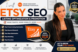 do etsy promotion etsy SEO to boost etsy traffic and etsy sales