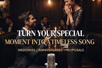 make custom song for your wedding