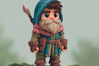 design anime style game characters