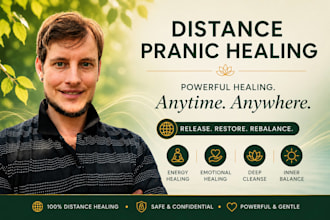 provide a distance pranic healing session