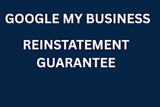 do gmb reinstatement, fix suspended google my business profile