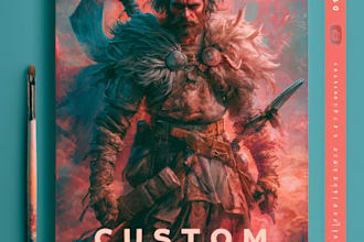 design fantasy custom illustrations