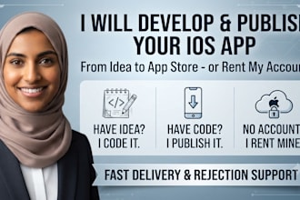 upload your ios app to my apple developer account