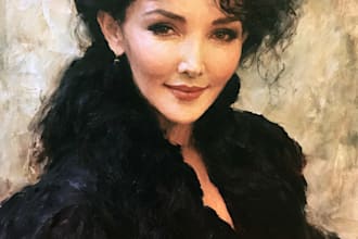 paint renaissance art oil painting portrait