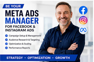 be your meta ads manager for facebook and instagram ads