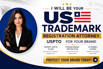 be your US trademark registration attorney uspto for your brand