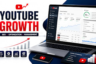 be your professional youtube channel manager