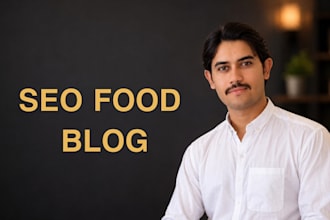 write food blogs and articles as your content writer