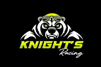 design modern knights racing brand logo