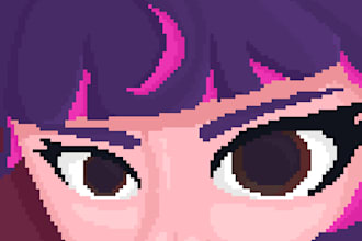 make a pixel art of your character