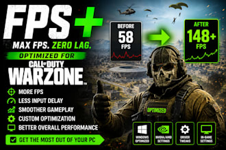 optimize your gaming PC for max fps and smoother gameplay