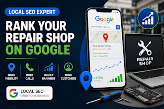 rank your repair shop on google with local SEO