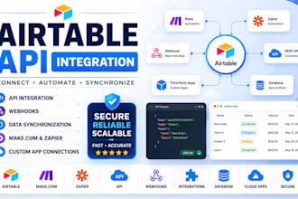 build airtable automation softr API integration make com  zapier workflows